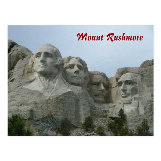 Mount Rushmore Postcard