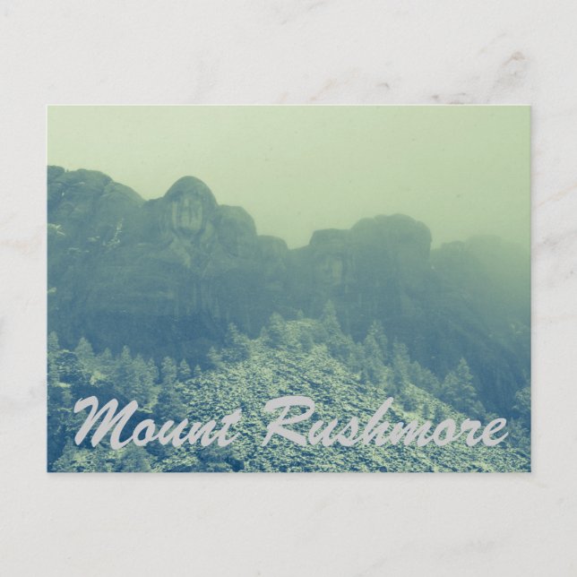 Mount Rushmore Postcard (Front)
