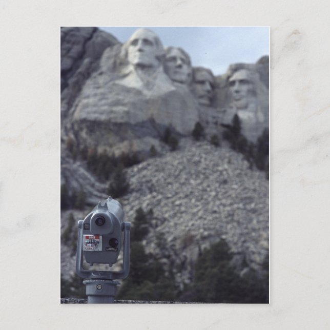 Mount Rushmore Postcard (Front)