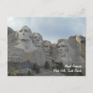 Mount Rushmore Postcard
