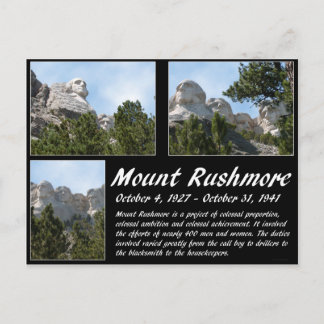 Mount Rushmore Series #3 Postcard