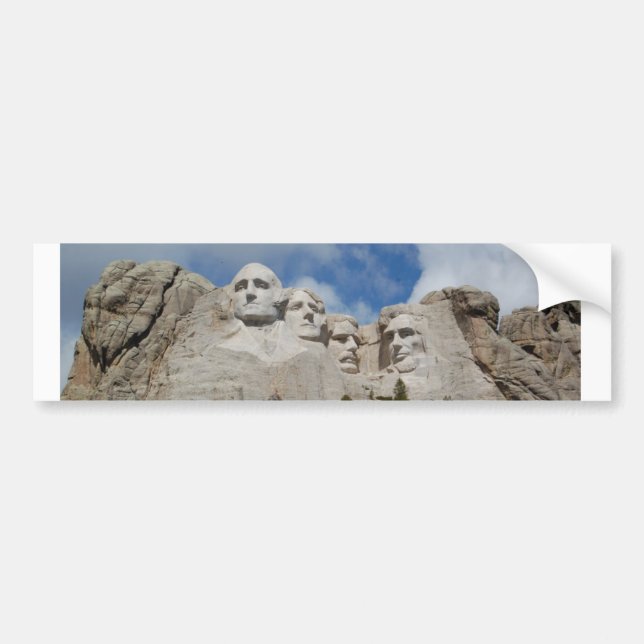 Mount Rushmore south dakota Bumper Sticker (Front)