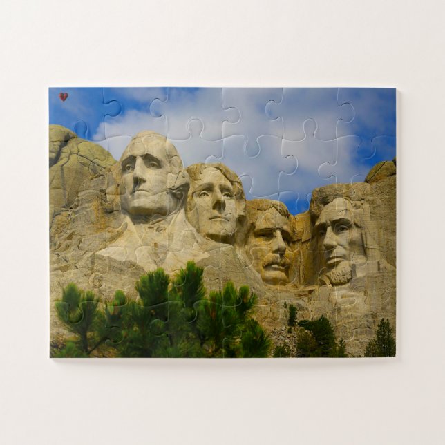 Mount Rushmore South Dakota Jigsaw Puzzle (Horizontal)