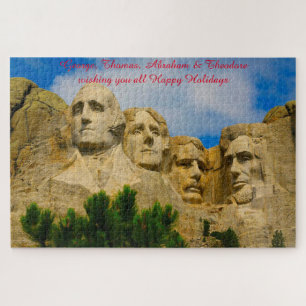 Mount Rushmore South Dakota Jigsaw Puzzle