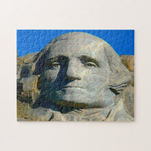 Mount Rushmore South Dakota. Jigsaw Puzzle