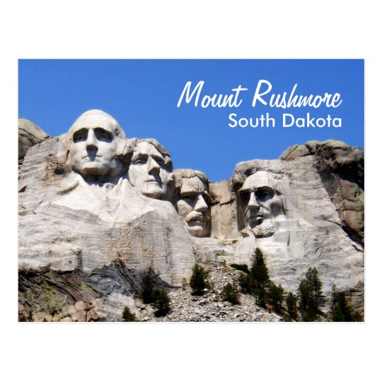 Mount Rushmore South Dakota Postcard