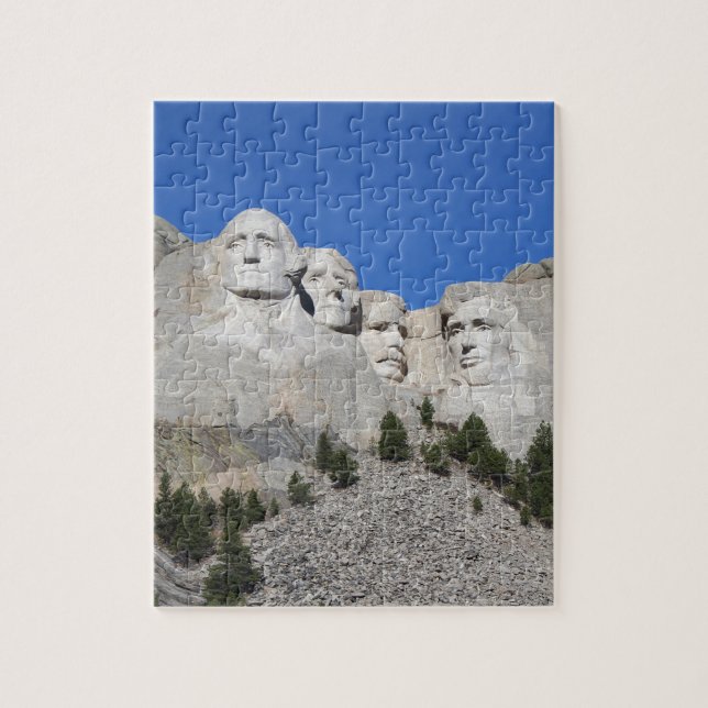 Mount Rushmore South Dakota Presidents USA America Jigsaw Puzzle (Vertical)