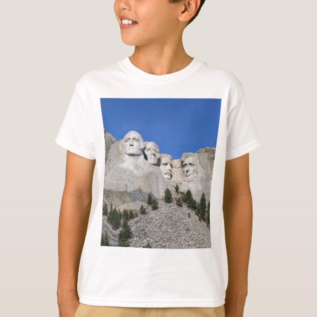 Mount Rushmore South Dakota Presidents USA America T-Shirt (Front)