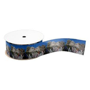 Mount Rushmore South Dakota Souvenir Grosgrain Ribbon