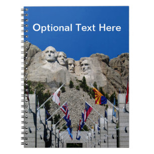 Mount Rushmore South Dakota Souvenir Notebook