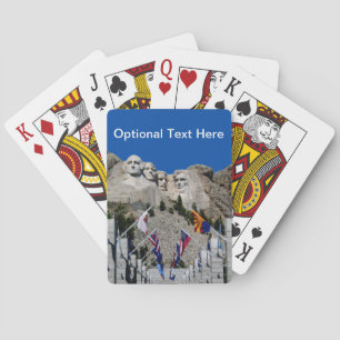 Mount Rushmore South Dakota Souvenir Playing Cards