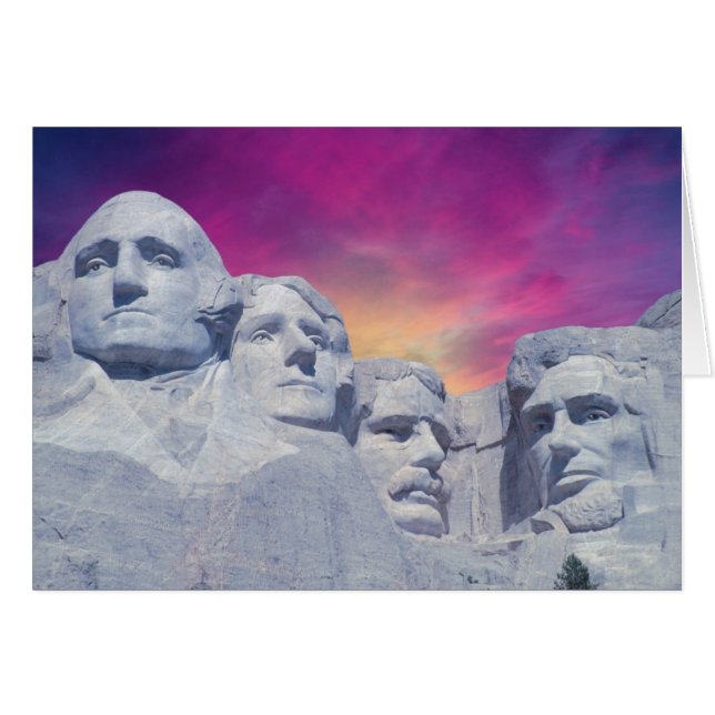 Mount Rushmore, South Dakota, USA Presidents (Front Horizontal)