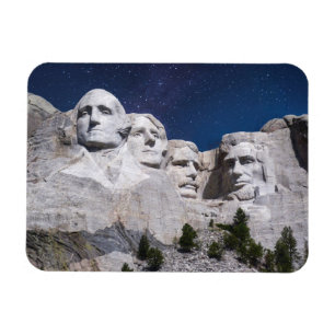 Mount Rushmore Timelapse Sky Magnet