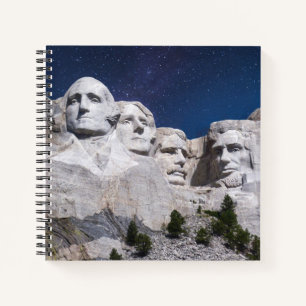 Mount Rushmore Timelapse Sky Notebook