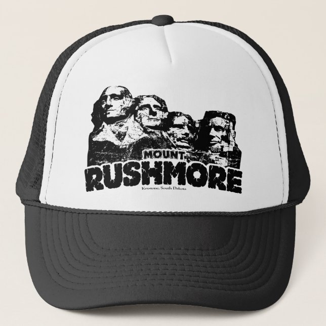 Mount Rushmore Trucker Hat (Front)