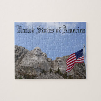 Mount Rushmore United States of America Puzzle
