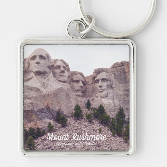 Mount Rushmore's Four Key Ring (Front)