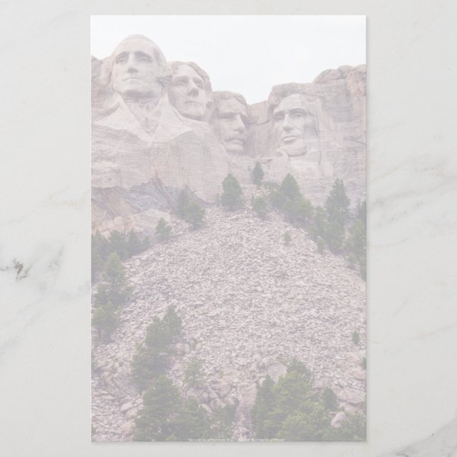 Mount Rushmore's Four Stationery (Front)