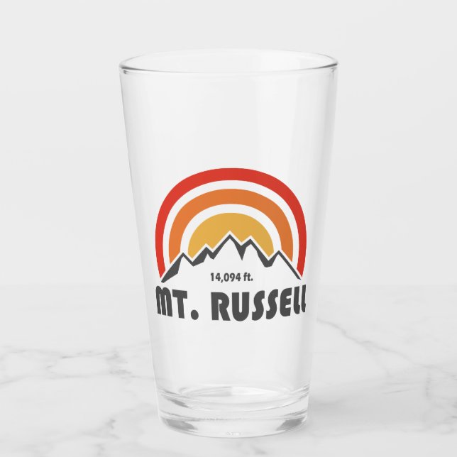 Mount Russell California Glass (Front)