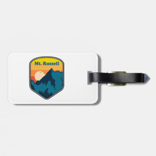 Mount Russell California Sunrise Luggage Tag