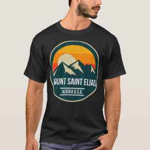 Mount Saint Elias Alaska National Park Camping and T-Shirt