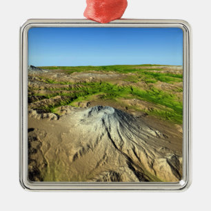 Mount Saint Helens Metal Tree Decoration