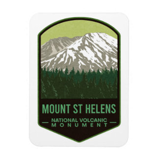 Mount Saint Helens National Volcanic Monument Magnet