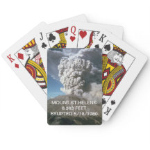 Mount Saint Helens Playing Cards