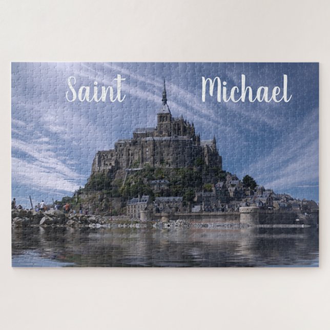 Mount Saint Michael Jigsaw Puzzle (Horizontal)