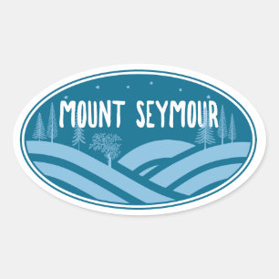 Mount Seymour Outdoors Oval Sticker