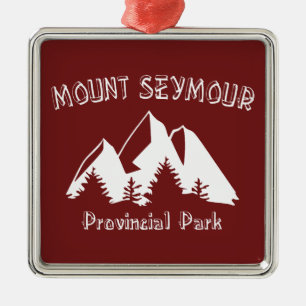 Mount Seymour Provincial Park Metal Ornament