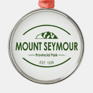 Mount Seymour Provincial Park Metal Ornament