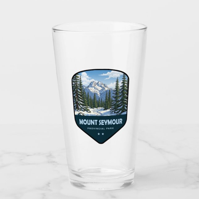 Mount Seymour Provincial Park Shield Glass (Front)