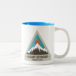 Mount Seymour Provincial Park Two-Tone Coffee Mug