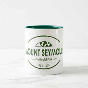 Mount Seymour Provincial Park Two-Tone Coffee Mug