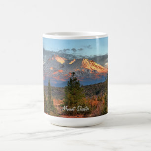 MOUNT SHASTA AT SUNSET #1 COFFEE MUG