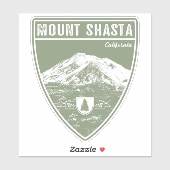 Mount Shasta California (Sheet)