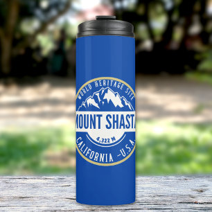 Mount Shasta California Beautiful Landscape Thermal Tumbler