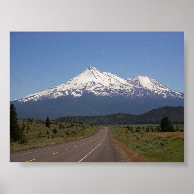 Mount Shasta, California Poster (Front)