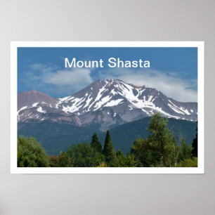 Mount Shasta California Poster