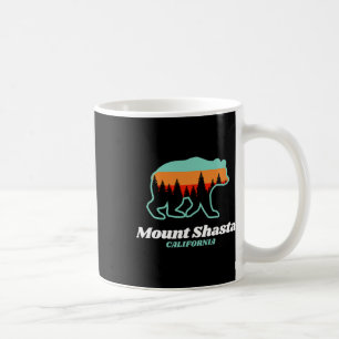 Mount Shasta California Skiing Snowboarding Bear Coffee Mug