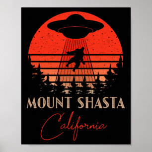 Mount Shasta California Souvenir Hiking 1  Poster