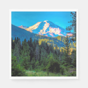 MOUNT SHASTA NAPKIN
