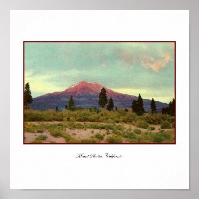 Mount Shasta Poster (Front)