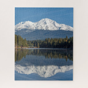 MOUNT SHASTA REFLECTED JIGSAW PUZZLE
