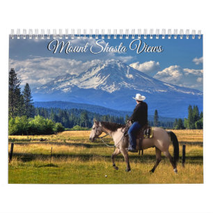 MOUNT SHASTA VIEWS #4 CALENDAR