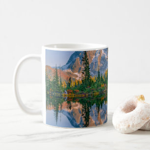 Mount Shuksan mirrored in Reflection Lake Coffee Mug