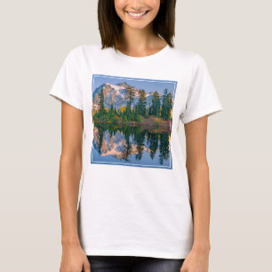 Mount Shuksan mirrored in Reflection Lake T-Shirt