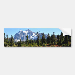 Mount Shuksan on a Sunny Day Bumper Sticker
