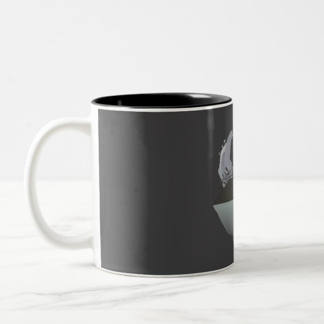 Mount Si - Washington, USA  Two-Tone Coffee Mug (Left)